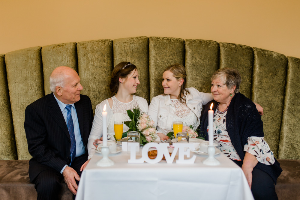Hochzeit im Standesamt Wandsbek und Ohlendorffsche Villa in Volksdorf